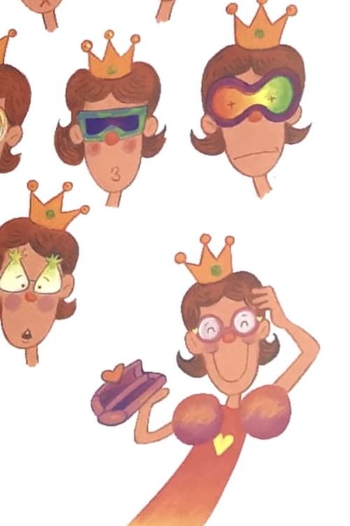 快乐小树今日绘本故事分享《眼镜公主》