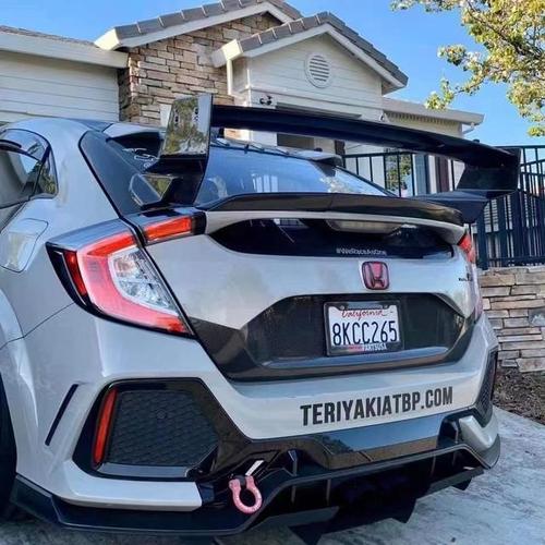 轻量化才是王道,本田思域fk8碳纤维改装