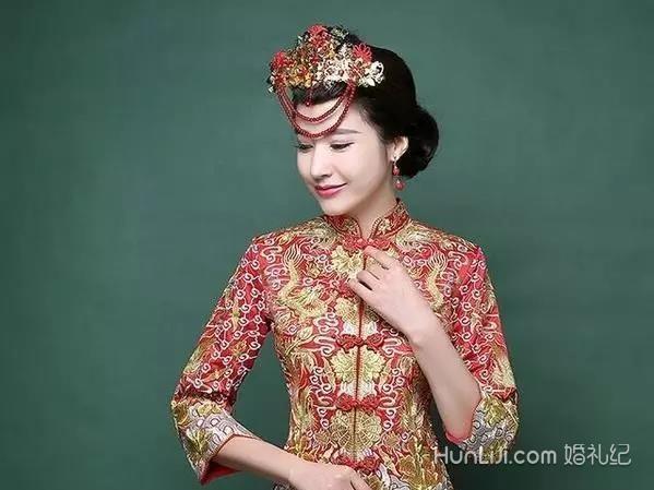 婚纱秀禾服通用发型款式盘点