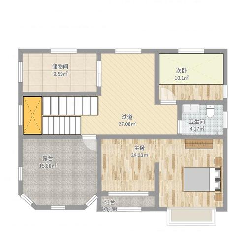 北京 静静家二层 户型图