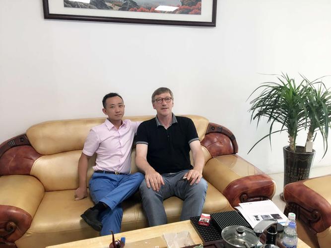 客户合影