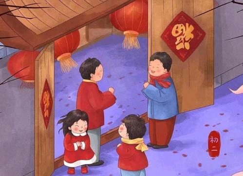 走亲戚访友的手抄报 手抄报版面设计图