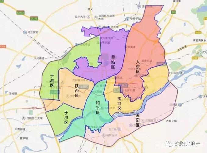 沈阳九大区域十一月最新楼盘价格