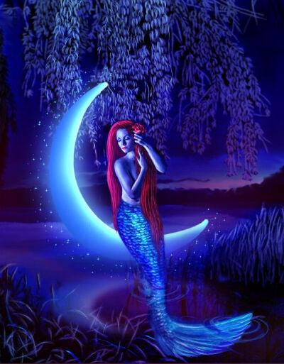 唯美美人鱼图片