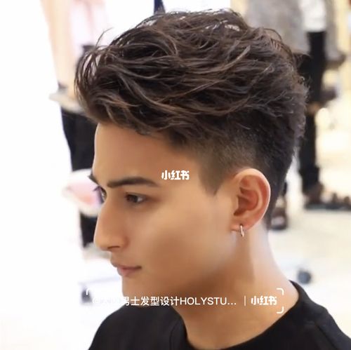 纹理烫背头_纹理烫_背头_华宇百花谷自由行热门攻略_男士发型_男士