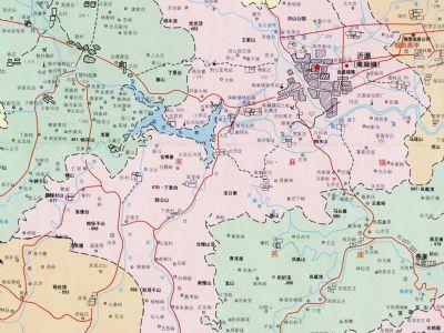 沂源县南麻镇地图; 中庄镇