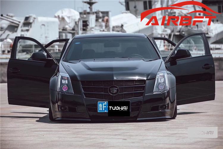 凯迪拉克cts改装空气悬挂姿态魅力无限 airbft气动避震