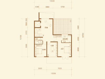 国瑞熙墅在售189-462㎡三至五居的叠拼别墅产品