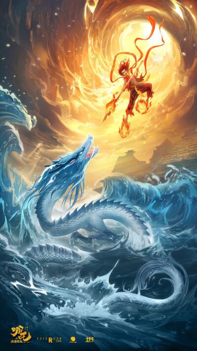 哪吒之魔童降世哪吒简笔画步骤