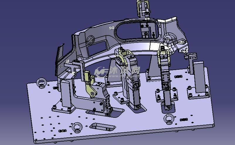 汽车钣金焊接工装夹具设计
