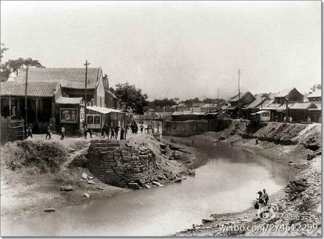 济宁京杭大运河,1920年摄.
