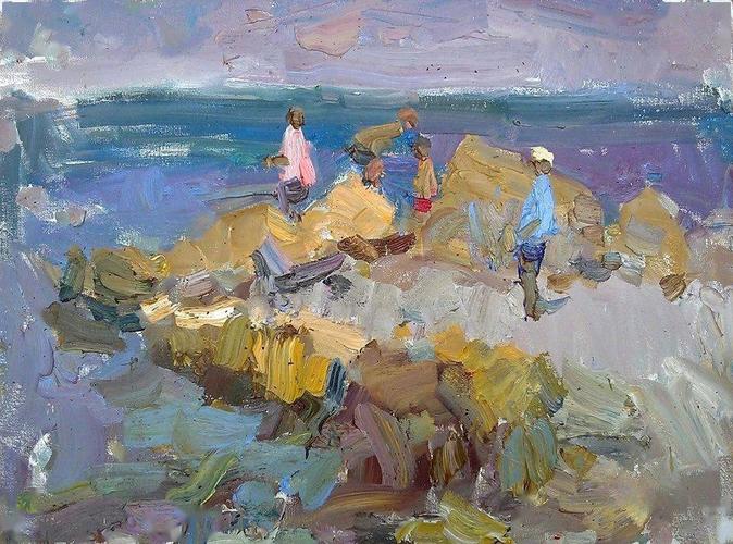 亚历山大·库里什用厚重的笔触速写式方法记录第一印象