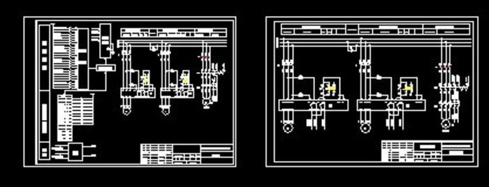 电梯控制柜原理图 控制柜电气原理图 控制柜接线原理图 plc控制柜原理