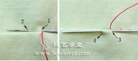 [转载]手缝基本针法汇总