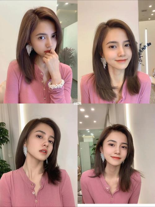 出门就被追的发型99又纯又欲少女锁骨发推荐_锁骨发
