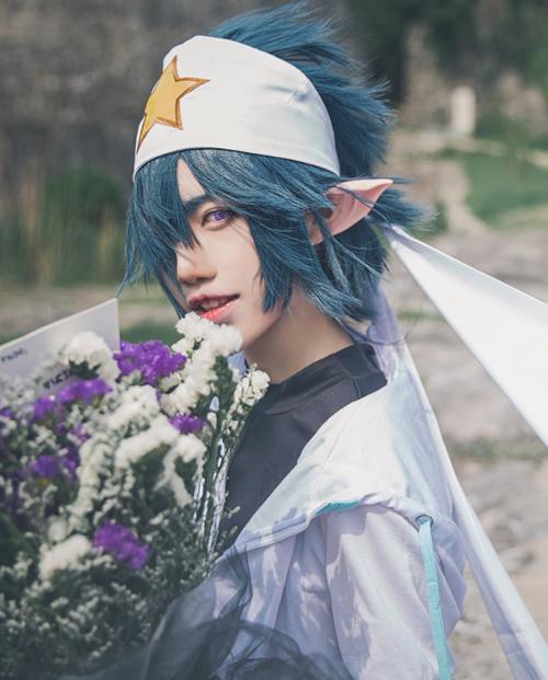 动漫凹凸世界雷狮cosplay小哥哥完美还原雷狮的气质