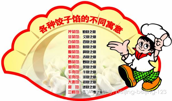 不同类型的饺子馅料也有着不同的寓意 这个新年你想祈愿什么呢?
