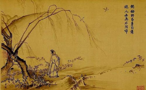 宋 马远《山径春行图》
