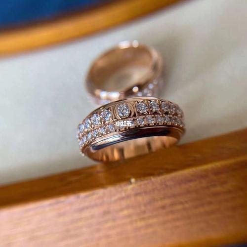 伯爵 满钻旋转戒指_戒指_时尚_配饰