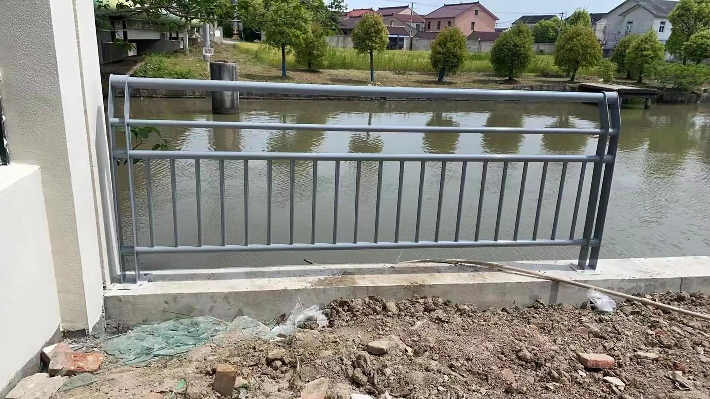 河道护栏安装效果,欢迎咨询#专业的事交给专业的人来做更靠谱
