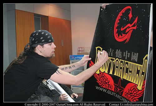 nightwish乐队鼓手; nightwish夜愿北京行花絮组图欣赏-文章-吉他