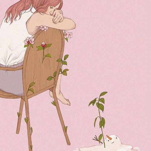 仙气女生创意插画头像图片 高清头像图片精选