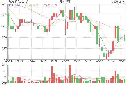 绿庭b股(900919)_股票行情_网易财经
