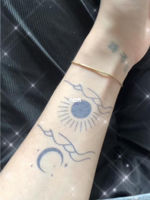 日月星辰情侣纹身_纹身_美妆_彩妆