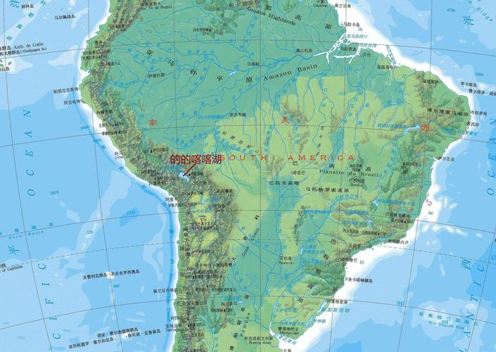 的的喀喀湖是世界海拔最高的大型淡水湖也是南美洲第三大湖泊