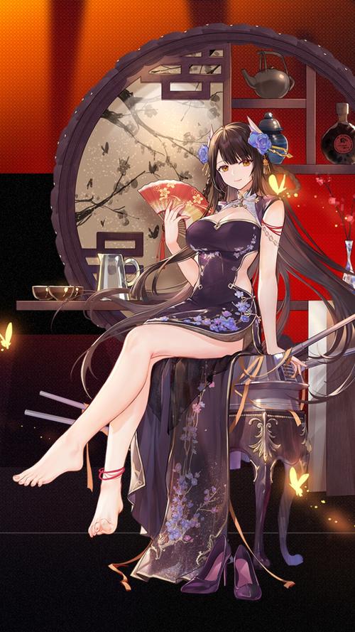 碧蓝航线 新春旗袍壁纸