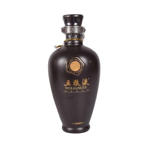91【中国名酒】2010年50年五粮液 50度500ml 礼盒装