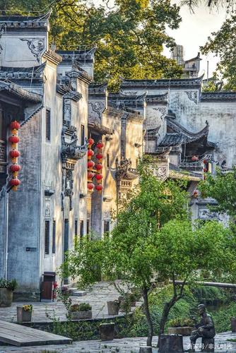 婺源水墨上河景区,活色生香的水墨画卷,被评为国家4a