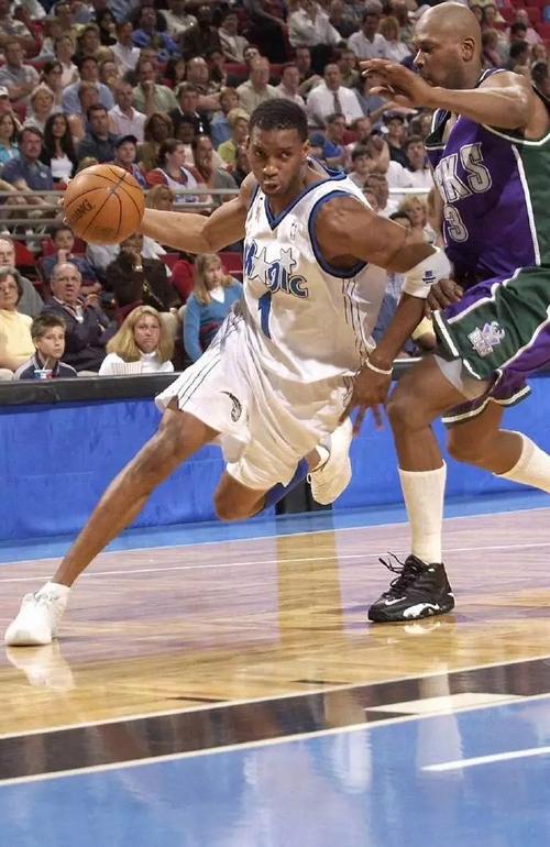 麦迪突破瞬间!曾经的联盟最快第一步!小腿真是太销魂了!