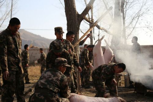 武警8674部队以"伙食管理精细年"为契机,扎实搞好军需