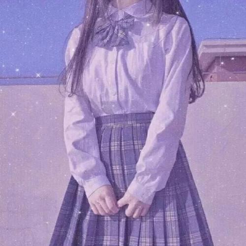 jk制服滤镜女生高清头像