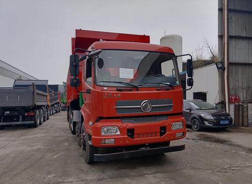 新款国六东风6x2前四后四220天锦自卸车自重几吨东风华神单桥翻斗车