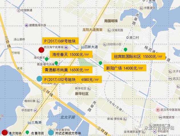 5 碧桂园再夺汉南纱帽住宅地块 p(2017)070地块位于汉南区纱帽街纱帽