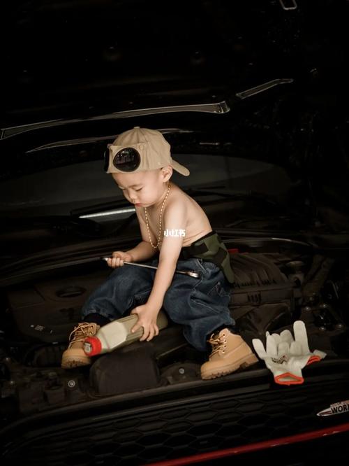 修车,加油,洗车小男孩最爱