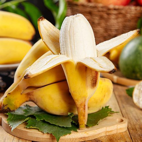 苹果芭蕉整箱当季米蕉果粉小米水果自然9斤香蕉