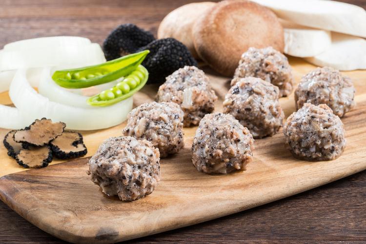 美味厨, [new], black truffle omnipork vegetarian pork balls