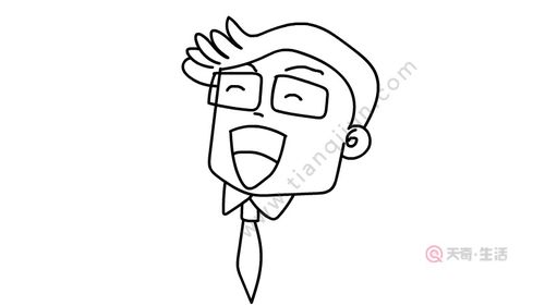 爸爸简笔画怎么画 爸爸简笔画画法