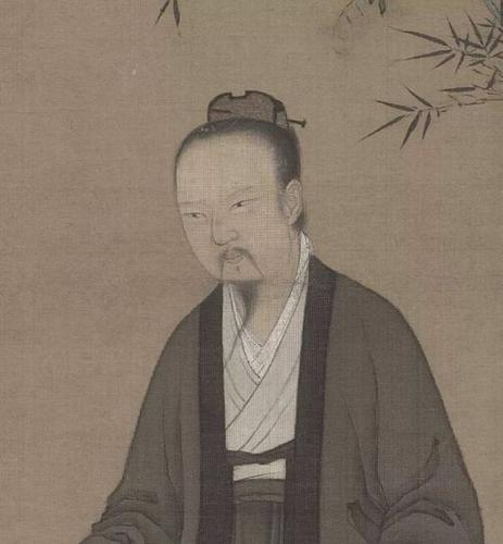 先秃为敬古画中的发际线