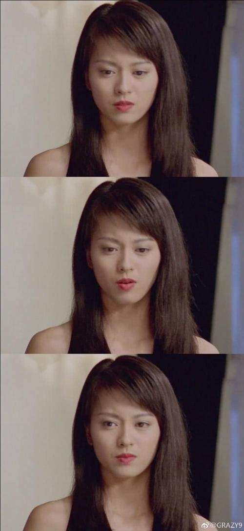 香港电影《赌神3》中的【梁咏琪】,早期长发真的好美!