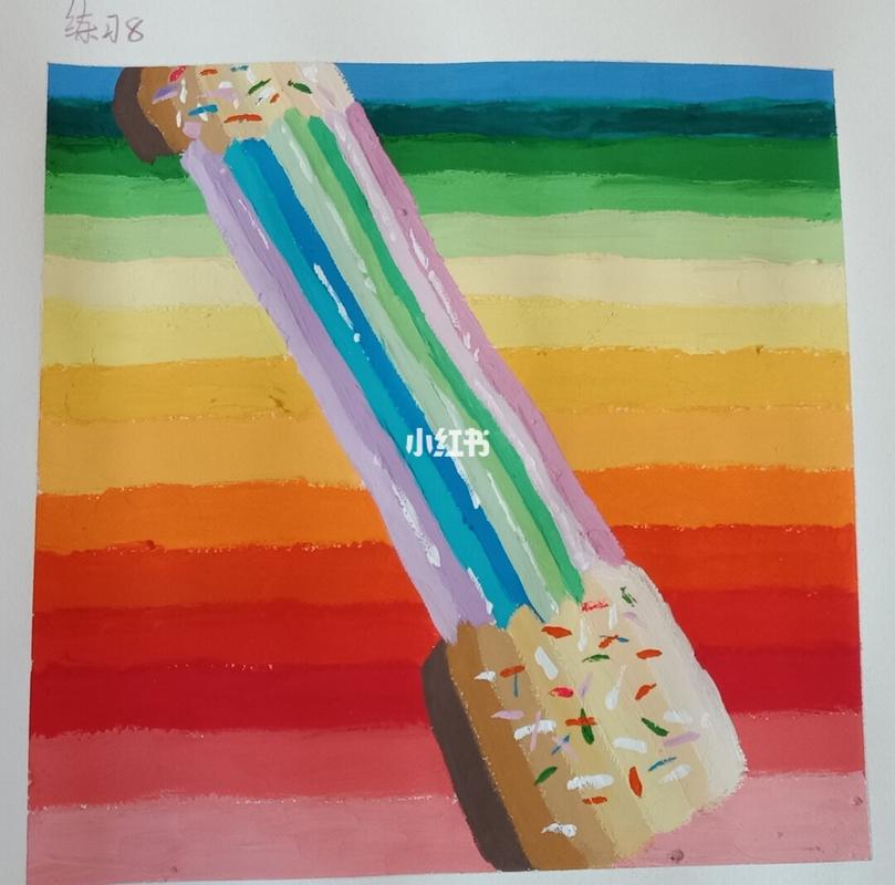 色彩构成作业(色彩调和)_绘画_文化_绘画