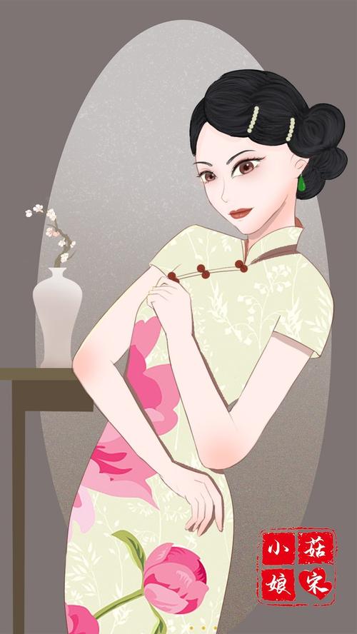 民国风绘画插画