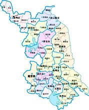 江苏省地图