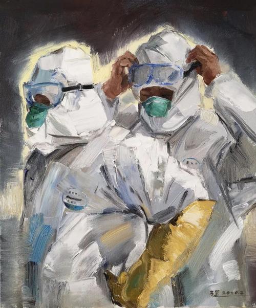 河北民族师范学院美术与设计学院师生立足于专业优势,迅速投入到"抗击