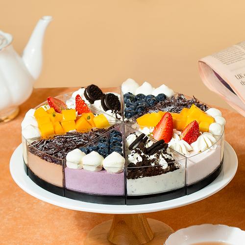 熊猫不走花田喜事五味十拼慕斯下午茶生日蛋糕北京广州同城配送