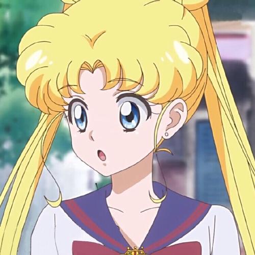 72#美少女战士情侣头像# 卡通情侣头像 地场卫月野兔:{想就这么看着你