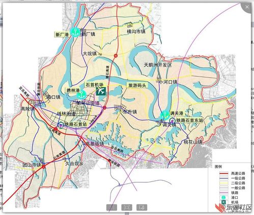 《石首市城市总体规划2015-2030》 交通部份